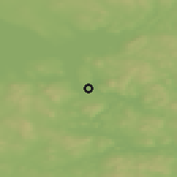 Shaded relief of the 45 km around Leksand, drawn from the GMTED2010 grid