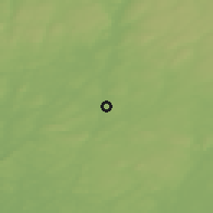 Shaded relief of the 46 km around Limmared, drawn from the GMTED2010 grid