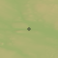 Shaded relief of the 44 km around Lit, drawn from the GMTED2010 grid