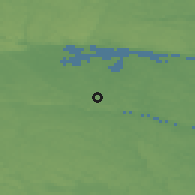 Shaded relief of the 46 km around Ljunga, drawn from the GMTED2010 grid