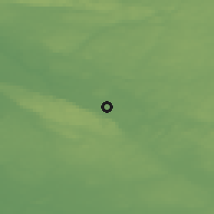 Shaded relief of the 47 km around Ljungbyhed, drawn from the GMTED2010 grid