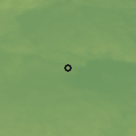 Shaded relief of the 46 km around Ljungsbro, drawn from the GMTED2010 grid
