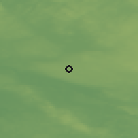 Shaded relief of the 47 km around Löberöd, drawn from the GMTED2010 grid