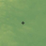 Shaded relief of the 45 km around Årsunda, drawn from the GMTED2010 grid