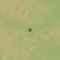 Shaded relief of the 45 km around Malung, drawn from the GMTED2010 grid