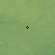 Shaded relief of the 47 km around Markaryd, drawn from the GMTED2010 grid