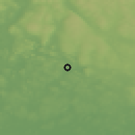 Shaded relief of the 45 km around Molkom, drawn from the GMTED2010 grid