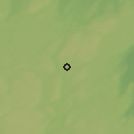 Shaded relief of the 46 km around Mullsjö, drawn from the GMTED2010 grid