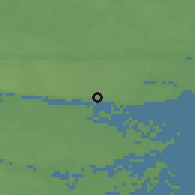 Shaded relief of the 46 km around Nävekvarn, drawn from the GMTED2010 grid