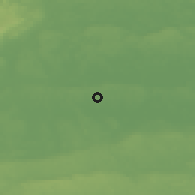 Shaded relief of the 46 km around Norra Bro, drawn from the GMTED2010 grid