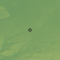 Shaded relief of the 46 km around Nossebro, drawn from the GMTED2010 grid