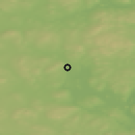 Shaded relief of the 45 km around Nyhammar, drawn from the GMTED2010 grid