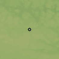 Shaded relief of the 46 km around Österbymo, drawn from the GMTED2010 grid