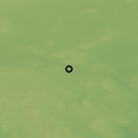 Shaded relief of the 42 km around Pajala, drawn from the GMTED2010 grid