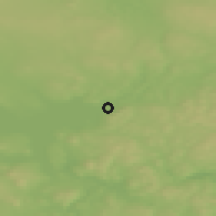 Shaded relief of the 45 km around Rättvik, drawn from the GMTED2010 grid