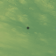 Shaded relief of the 43 km around Roknäs, drawn from the GMTED2010 grid