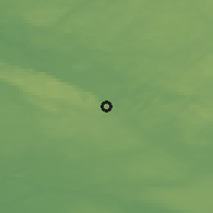 Shaded relief of the 47 km around Röstånga, drawn from the GMTED2010 grid