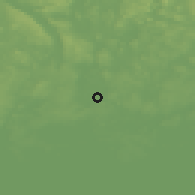 Shaded relief of the 46 km around Skåre, drawn from the GMTED2010 grid