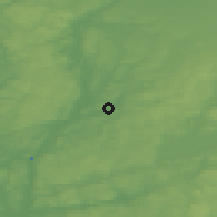 Shaded relief of the 46 km around Skepplanda, drawn from the GMTED2010 grid