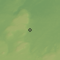 Shaded relief of the 46 km around Skultorp, drawn from the GMTED2010 grid
