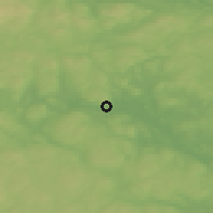 Shaded relief of the 45 km around Smedjebacken, drawn from the GMTED2010 grid