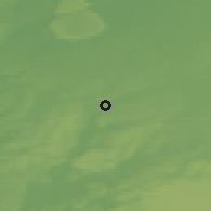 Shaded relief of the 46 km around Sollebrunn, drawn from the GMTED2010 grid
