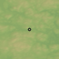 Shaded relief of the 45 km around Bäsna, drawn from the GMTED2010 grid