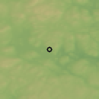 Shaded relief of the 45 km around Sörvik, drawn from the GMTED2010 grid