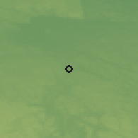 Shaded relief of the 46 km around Sturefors, drawn from the GMTED2010 grid