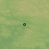 Shaded relief of the 45 km around Svärdsjö, drawn from the GMTED2010 grid