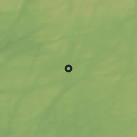Shaded relief of the 46 km around Svenljunga, drawn from the GMTED2010 grid