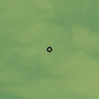 Shaded relief of the 47 km around Tjörnarp, drawn from the GMTED2010 grid