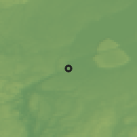 Shaded relief of the 46 km around Trollhättan, drawn from the GMTED2010 grid