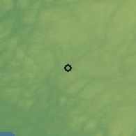 Shaded relief of the 47 km around Ullared, drawn from the GMTED2010 grid