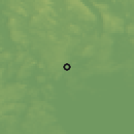 Shaded relief of the 46 km around Vålberg, drawn from the GMTED2010 grid