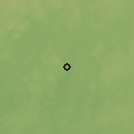 Shaded relief of the 47 km around Värnamo, drawn from the GMTED2010 grid