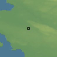 Shaded relief of the 47 km around Billesholm, drawn from the GMTED2010 grid