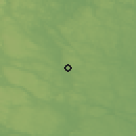 Shaded relief of the 46 km around Vimmerby, drawn from the GMTED2010 grid