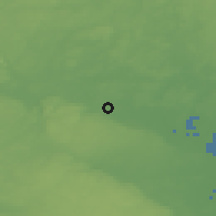 Shaded relief of the 47 km around Vinslöv, drawn from the GMTED2010 grid