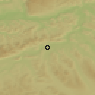 Shaded relief of the 51 km around Aarau, drawn from the GMTED2010 grid