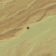 Shaded relief of the 51 km around Boudry, drawn from the GMTED2010 grid