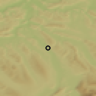 Shaded relief of the 51 km around Bremgarten, drawn from the GMTED2010 grid