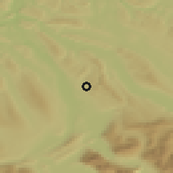 Shaded relief of the 51 km around Affoltern am Albis, drawn from the GMTED2010 grid
