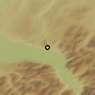 Shaded relief of the 51 km around Chardonne, drawn from the GMTED2010 grid