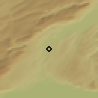 Shaded relief of the 51 km around Chavornay, drawn from the GMTED2010 grid