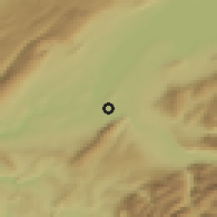 Shaded relief of the 51 km around Chêne-Bougeries, drawn from the GMTED2010 grid