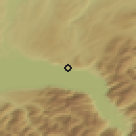 Shaded relief of the 51 km around Chexbres, drawn from the GMTED2010 grid