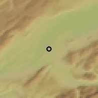 Shaded relief of the 51 km around Corsier, drawn from the GMTED2010 grid