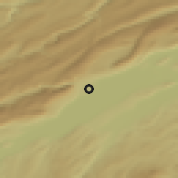 Shaded relief of the 51 km around Cortaillod, drawn from the GMTED2010 grid