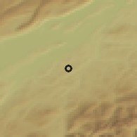 Shaded relief of the 51 km around Courtepin, drawn from the GMTED2010 grid